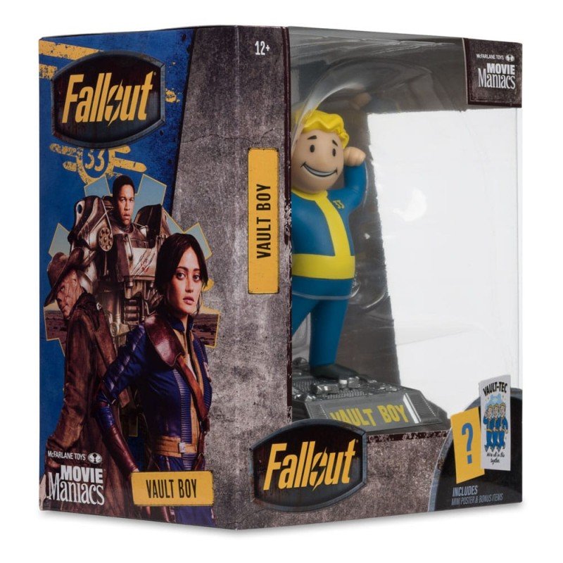 Fallout Movie Maniacs Action Figure Vault Boy Version 1 14 cm | 0787926141313