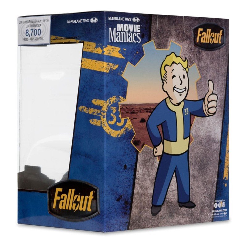 Fallout Movie Maniacs Action Figure Vault Boy Version 1 14 cm | 0787926141313