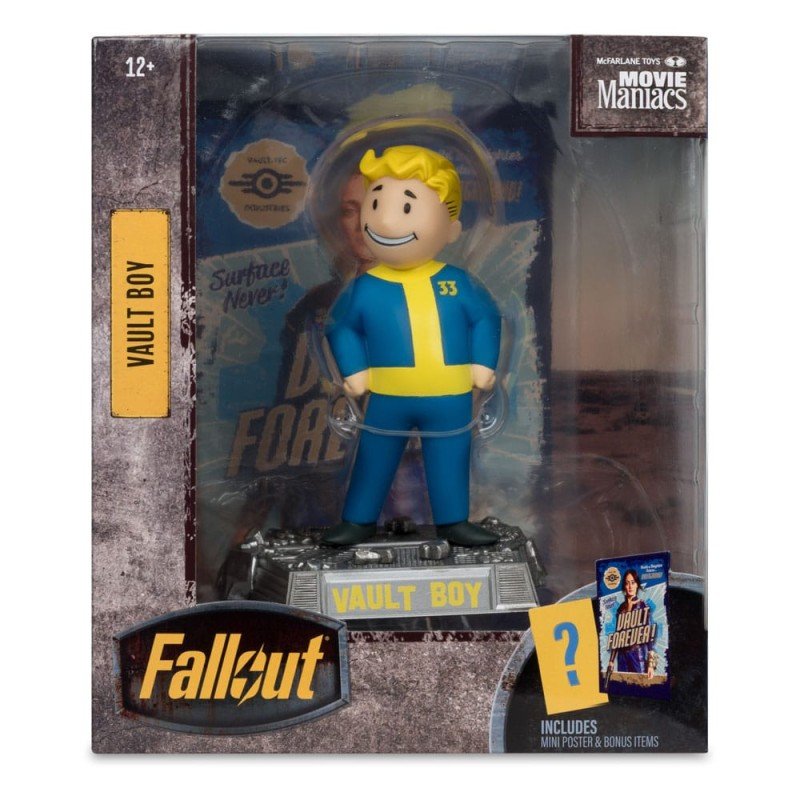 Fallout Movie Maniacs Action Figure Vault Boy Version 2 14 cm | 0787926141320