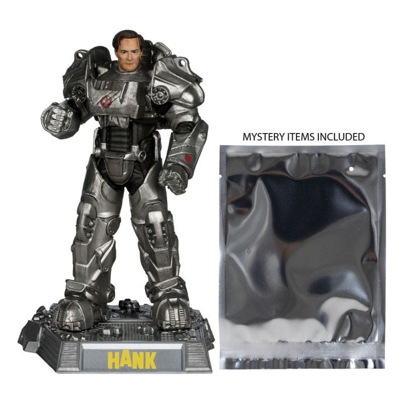 Fallout Movie Maniacs Action Figure Hank Maclean (Season 2) (Red Platinum Edition) 17 cm | 0787926141344