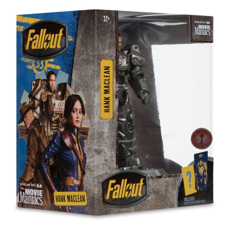 Fallout Movie Maniacs Action Figure Hank Maclean (Season 2) (Red Platinum Edition) 17 cm | 0787926141344