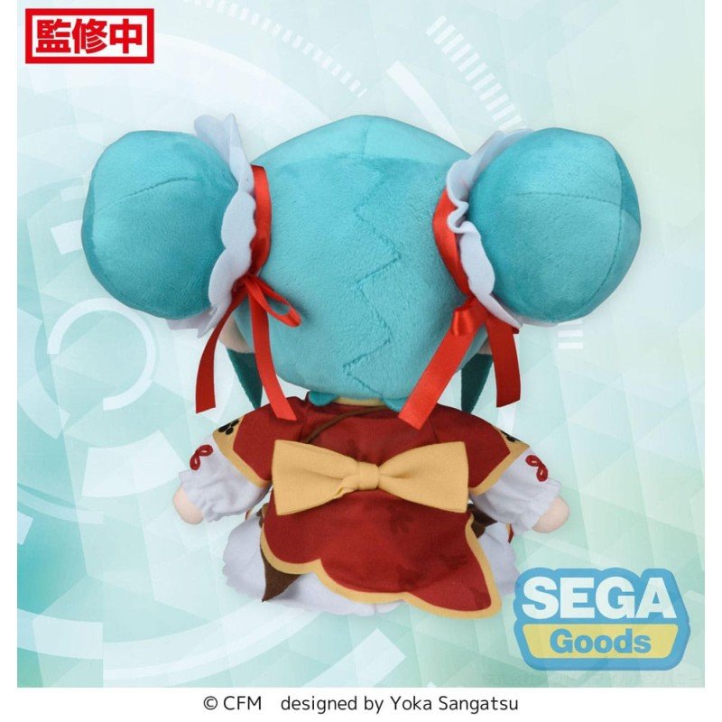 Character Vocal Series 01: Hatsune Miku Fuwa Petit Plush Figure Hatsune Miku Going Out Series Chinatown Ver. M 22 cm | 4582733447490