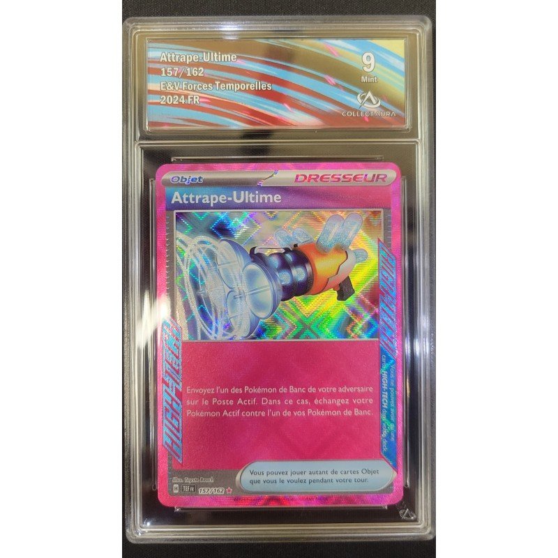 COLLECT AURA - Pokémon TCG - Attrape-Ultime n°157/162 - E&V Forces Temporelles - 2024 FR | 53062316