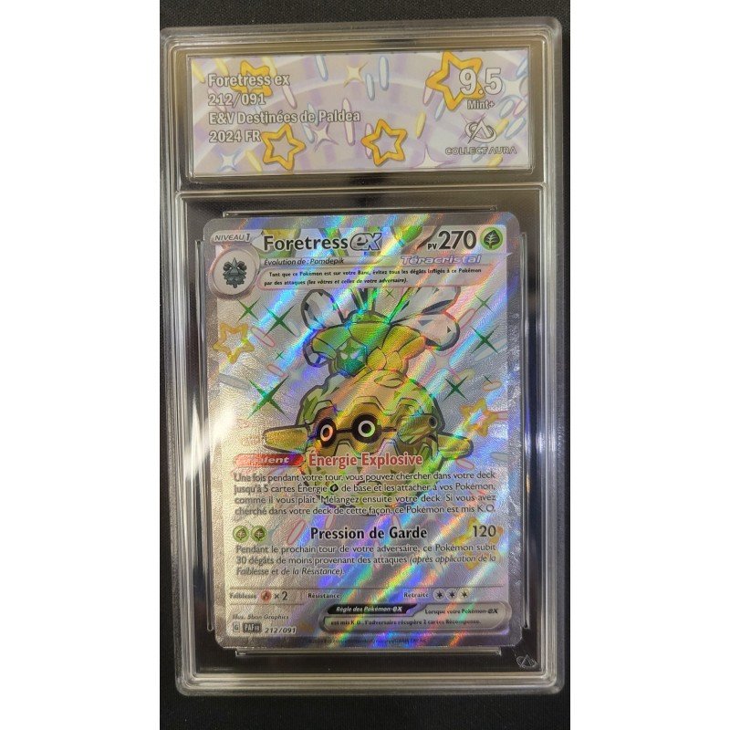 COLLECT AURA - Pokémon TCG - Foretress ex n°212/091 - E&V Destinée de Paldea - 2024 FR | 53062316