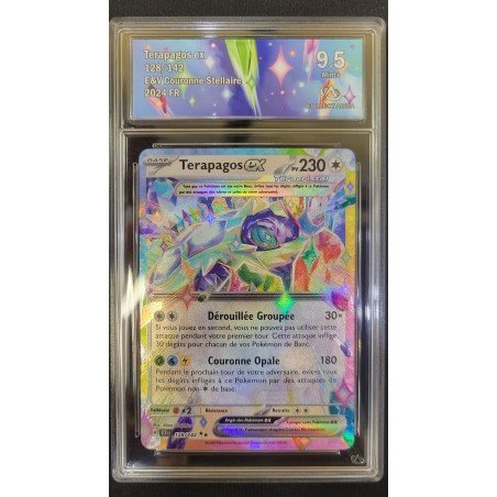 COLLECT AURA - Pokémon TCG - Terapagos ex n°128/142 - E&V Couronne Stellaire - 2024 FR | 53062316
