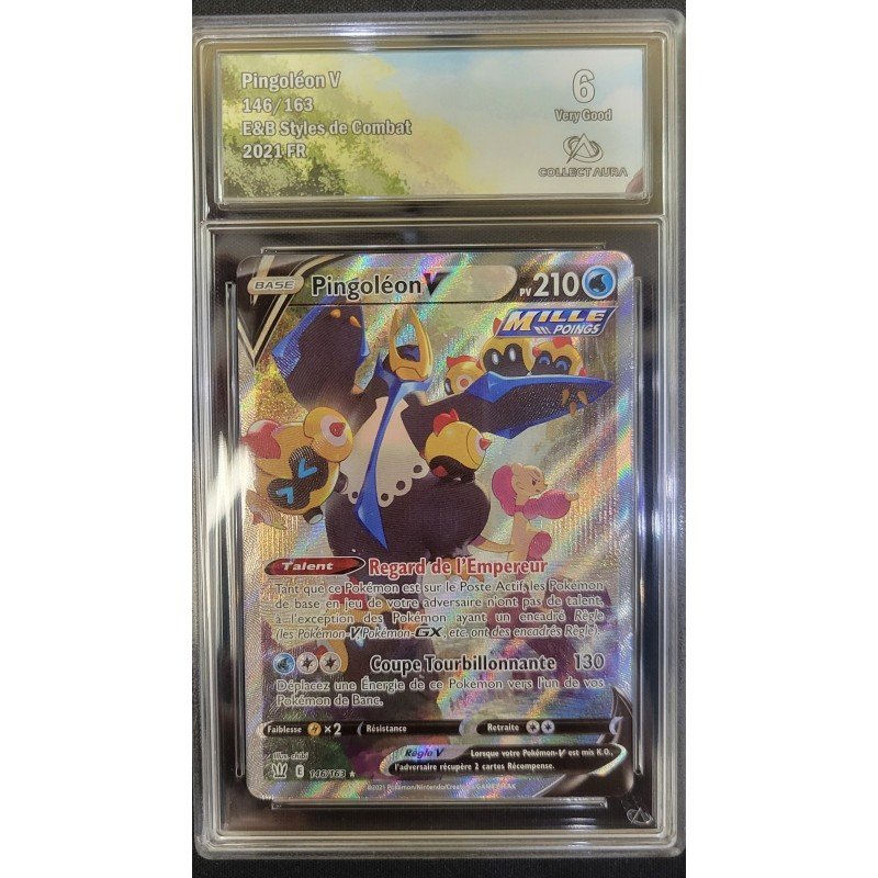COLLECT AURA - Pokémon TCG - Pingoléon V n°146/163 - E&B Styles de combat - 2021 FR | 53062316