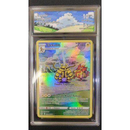 COLLECT AURA - Pokémon TCG - Elekable n°GG08/GG70 - E&B Zenith Supreme - 2023 FR | 53062316