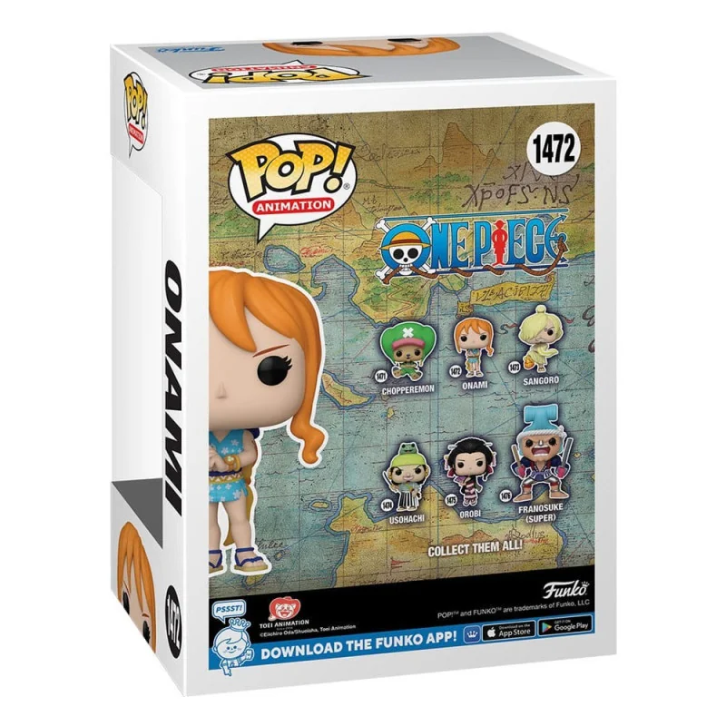 One Piece Funko KNALLEN! Animatie Vinyl Onami (Wano) 9 cm | 889698721073