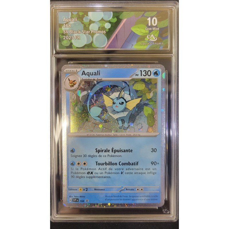 COLLECT AURA - Pokémon TCG - Aquali n°168 - SV Black Star Sale - 2025 FR | 53062316