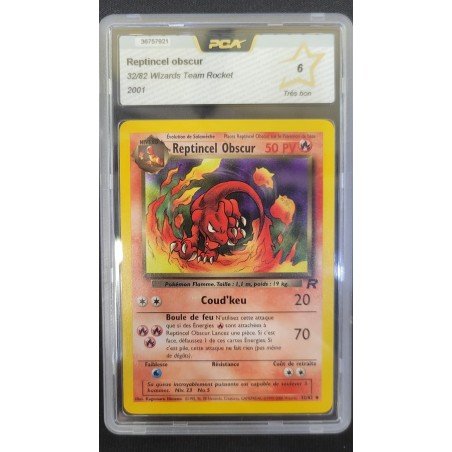 PCA - Pokémon TCG - Reptincel obscur n°32/82 - Wizards Team Rocket - 2001 | 53062316