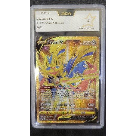 PCA - Pokémon TCG - Zacian V FA n°211/202 - Sword & Shield - 2020 | 53062316