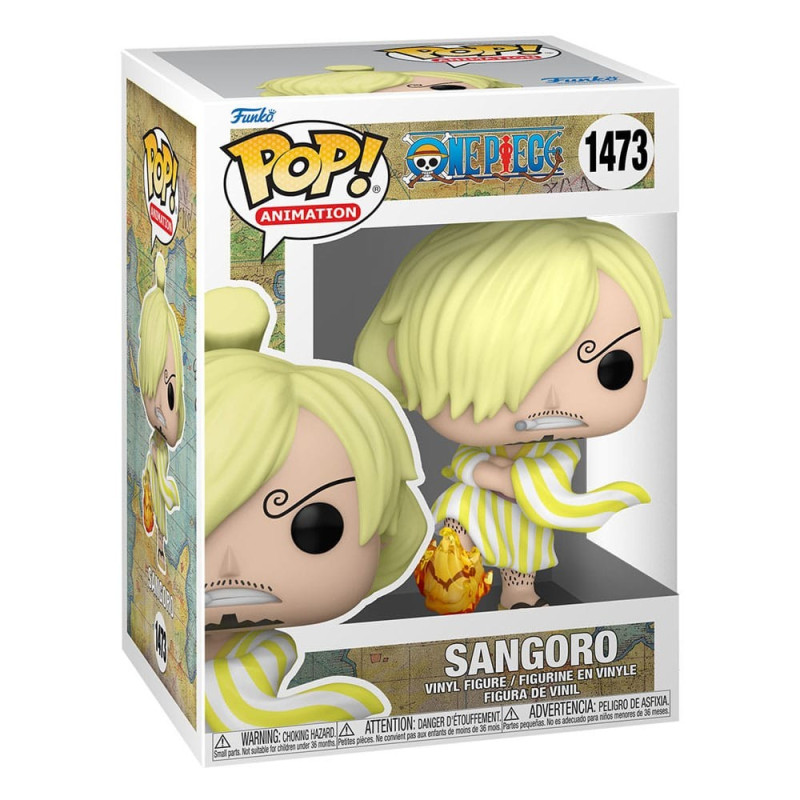 One Piece Funko KNALLEN! Animatie Vinyl Sangoro (Wano) 9 cm