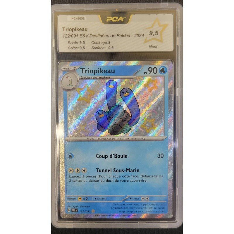 PCA - Pokémon TCG - Triopikeau n°122/091 - E&V Destinées de Paldea - 2024 | 53062316