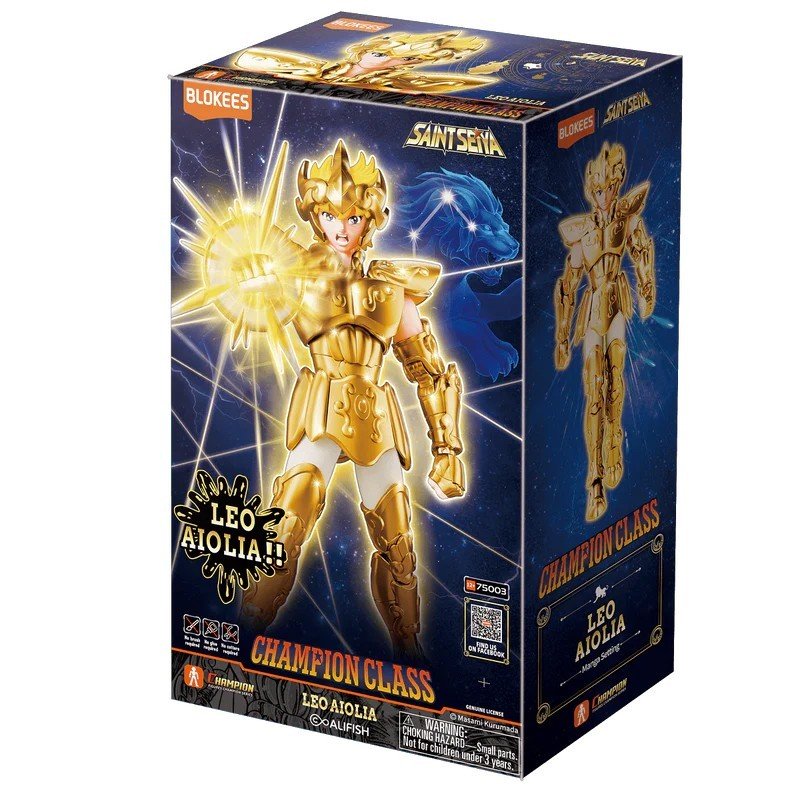 Saint Seiya - Blokees - Champion Class - Leo Aiolia | 0810181530711