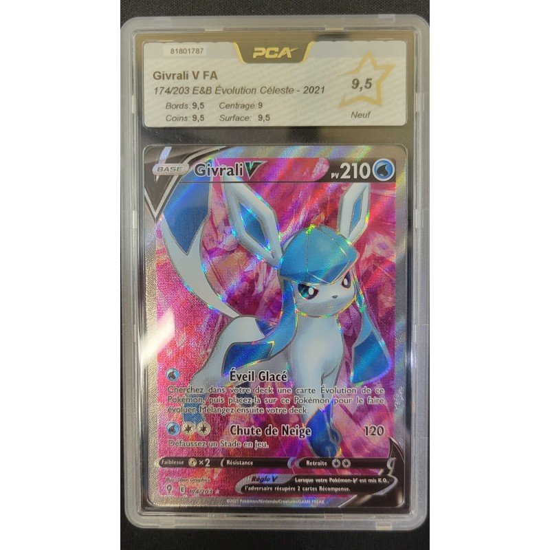 PCA - Pokémon TCG - Givrali V FA n°174/203 - E&B Évolution Céleste - 2021 | 53062316