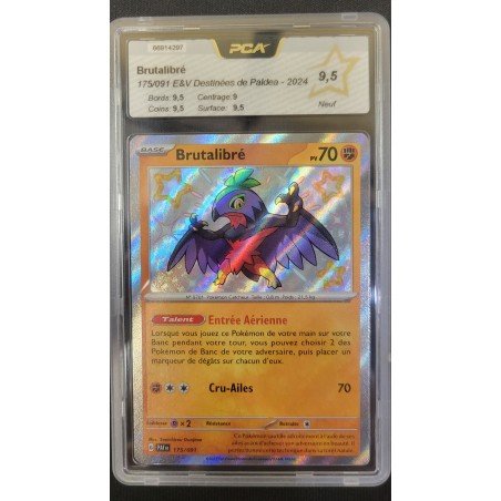 PCA - Pokémon TCG - Brutalibré n°175/091 - E&V Destinées de Paldea - 2024 | 53062316