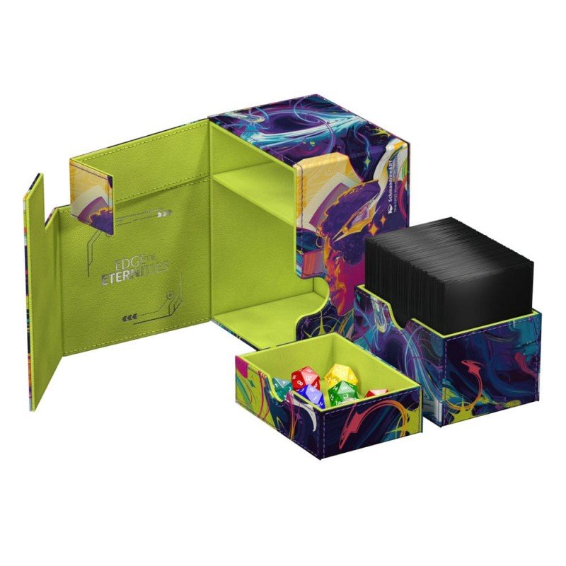 Ultimate Guard Flip'n'Tray 133+ Xenoskin Magic: The Gathering "Edge of Eternities" - Haliya en Tezzeret | 4056133039260