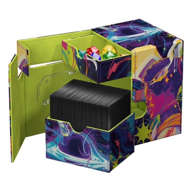 Ultimate Guard Flip'n'Tray 133+ Xenoskin Magic: The Gathering "Edge of Eternities" - Haliya en Tezzeret | 4056133039260