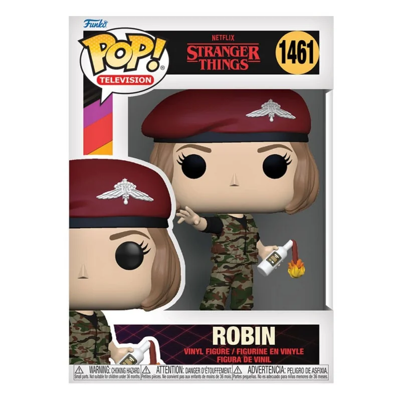 Stranger Things Figure Funko POP! Hunter Robin with Cocktail vinyl TV 9 cm | 889698721400