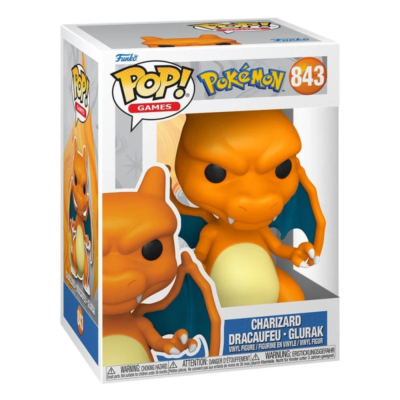 Pokémon Figurine Funko POP! Animation Vinyl Dracaufeu 9 cm | 889698742191
