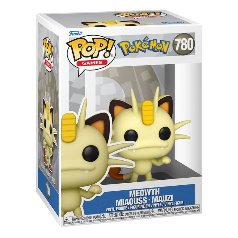 Pokémon Funko KNALLEN! Animatie Vinyl Meowth 9 cm | 889698746304