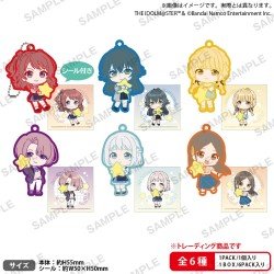 The Idolmaster assortiment boîte-mystère porte-clés caoutchouc Gakuen Mugyumini Vol. 1 Box Ver. 6 cm (6)