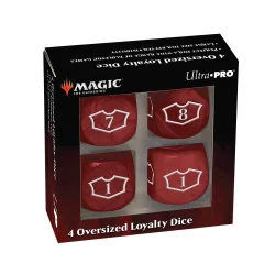 UP - Deluxe 22MM Mountain Loyalty Dice Set for Magic : The Gathering