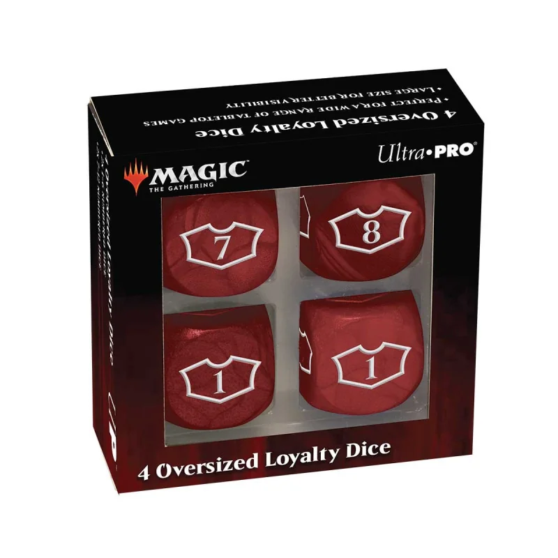 UP - Deluxe 22MM Mountain Loyalty Dice Set for Magic : The Gathering | 074427186074