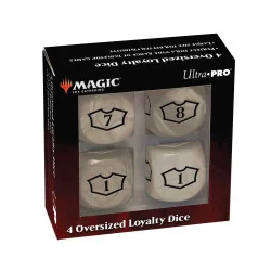 UP - Deluxe 22MM Plains Loyalty Dice Set for Magic : The Gathering