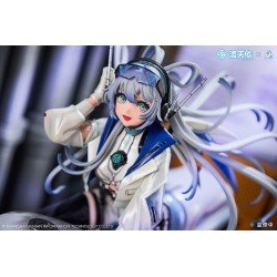 Vsinger statuette PVC 1/7 Vsinger Luo Tianyi Retro-Future Storm Driver Ver. 23 cm