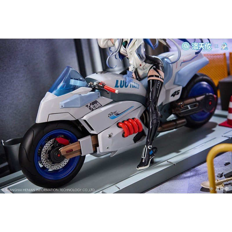 Vsinger PVC Statue 1/7 Vsinger Luo Tianyi Retro-Future Storm Driver Ver. 23 cm