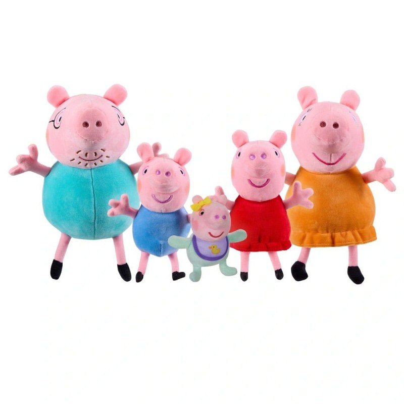 Peppa Pig Plush figures 5er Pack | 6097016827886