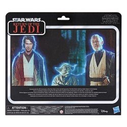 Star Wars Episode VI Black Series pack 3 figurines Force Spirits 15 cm