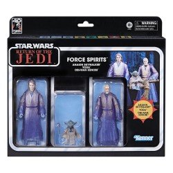 Star Wars Episode VI Black Series pack 3 figurines Force Spirits 15 cm