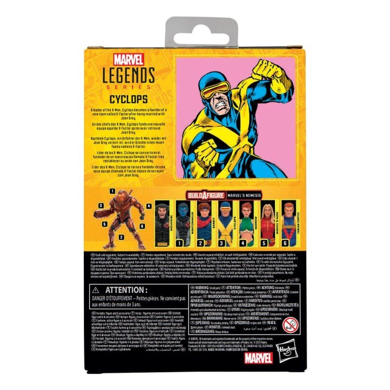 X-Men Marvel Legends Action Figure Cyclops (BAF: Marvel's Nemesis) 15 cm | 5010996282910