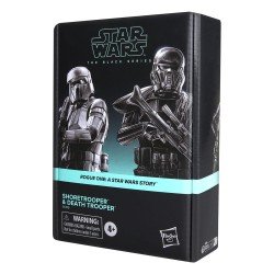 Star Wars: Rogue One Black Series pack 2 figurines Shoretrooper & Death Trooper 15 cm