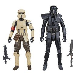 Star Wars: Rogue One Black Series pack 2 figurines Shoretrooper & Death Trooper 15 cm