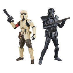 Star Wars: Rogue One Black Series pack 2 figurines Shoretrooper & Death Trooper 15 cm