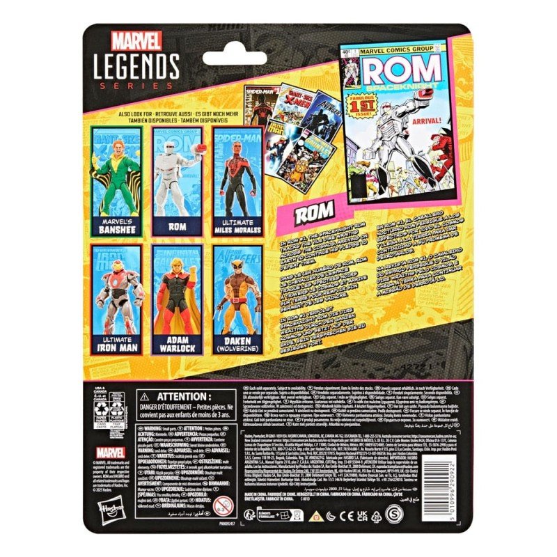 Rom: Spaceknight Marvel Legends Action Figure Rom 15 cm | 5010996290922