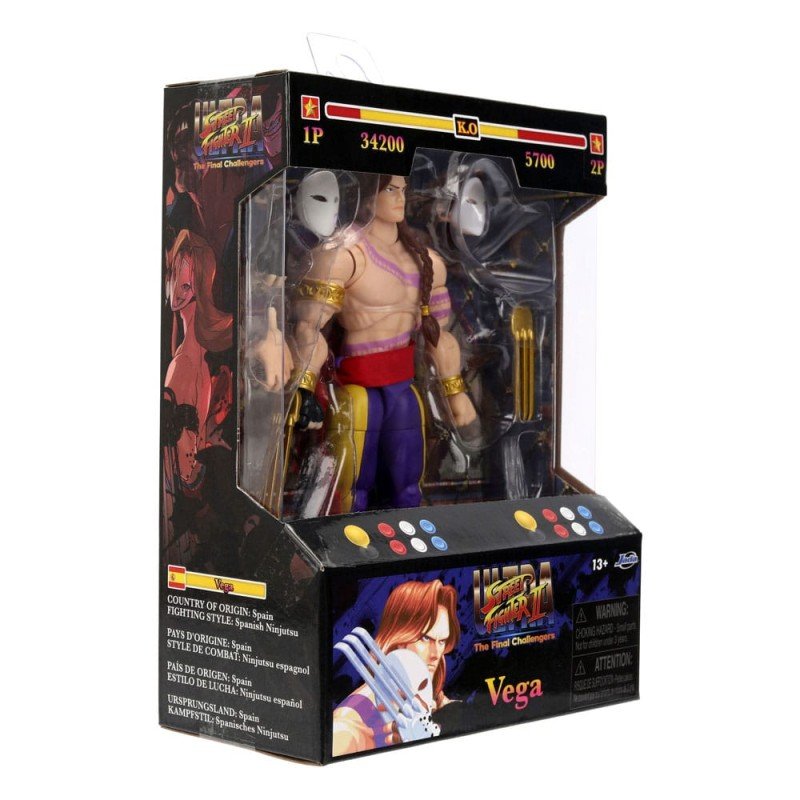 Ultra Street Fighter II: The Final Challengers Action Figure 1/12 Vega 15 cm | 4006333098338