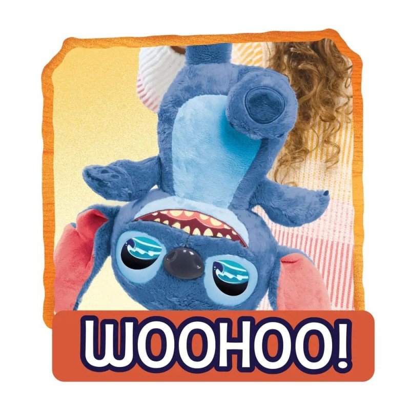 Lilo & Stitch Plush Figure with LCD Visual Effects and Sounds The Many Mood Stitch 36 cm | 0886144115837