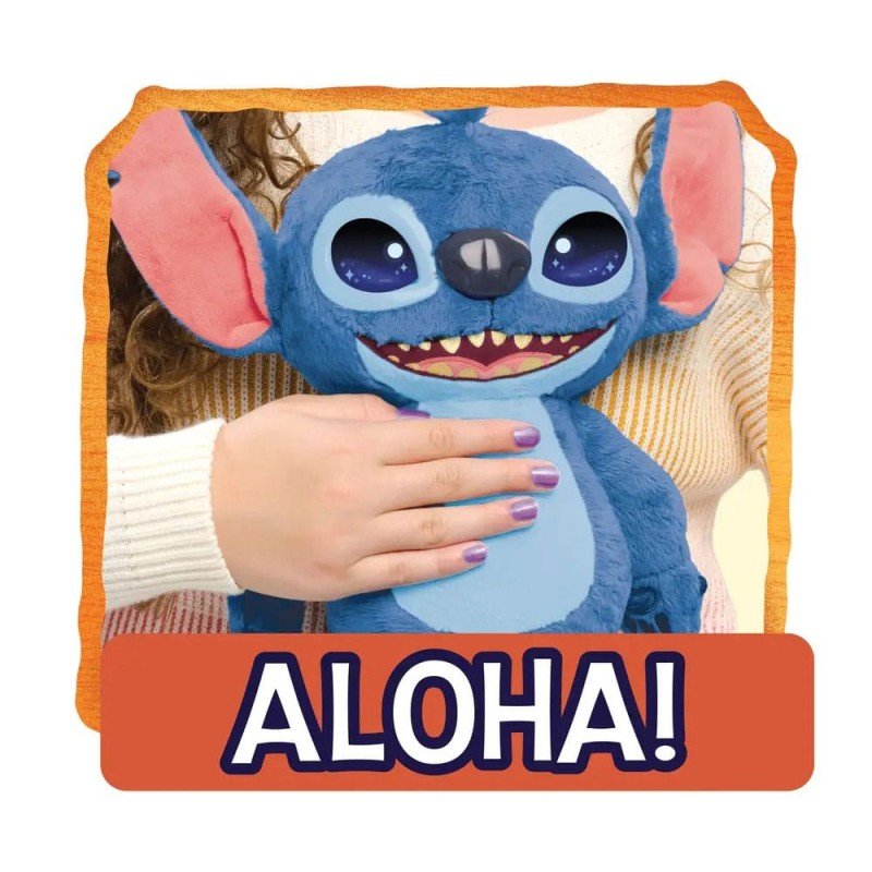 Lilo & Stitch Plush Figure with LCD Visual Effects and Sounds The Many Mood Stitch 36 cm | 0886144115837