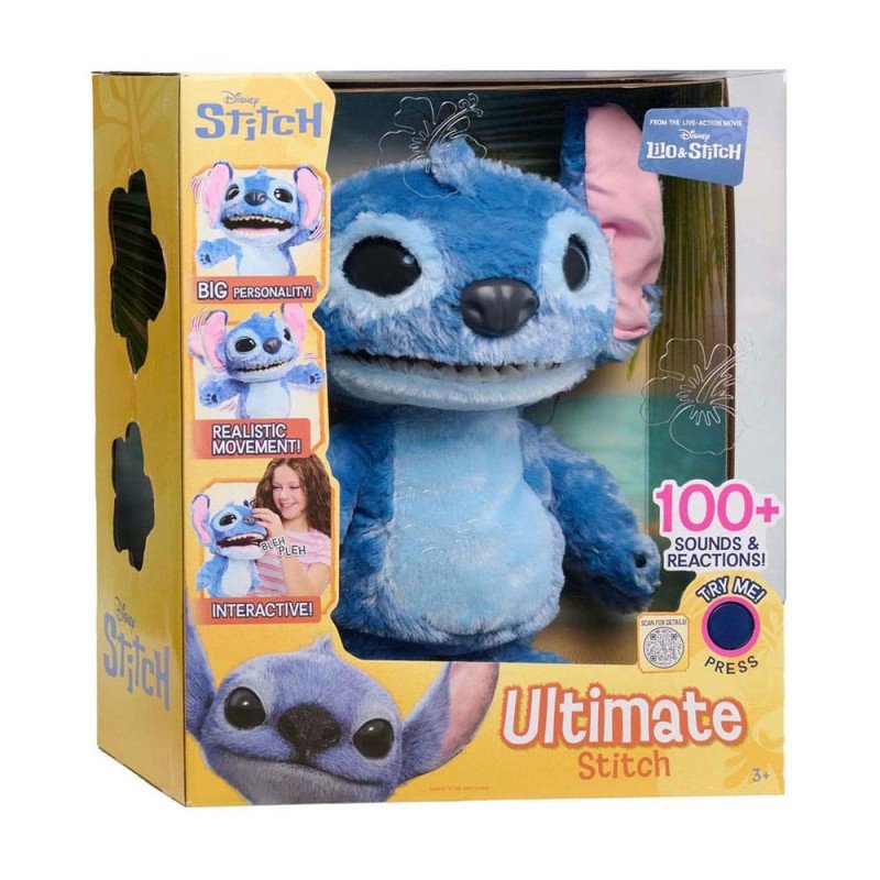 Lilo & Stitch Interactive plush toy Ultimate Stitch 43 cm | 0886144122842