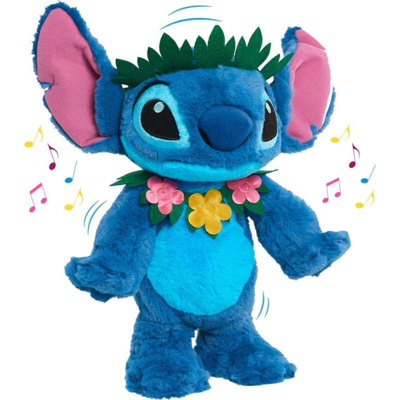 Lilo & Stitch Plush Figure with Dance and Sing Feature Stitch 38 cm | 0886144302831