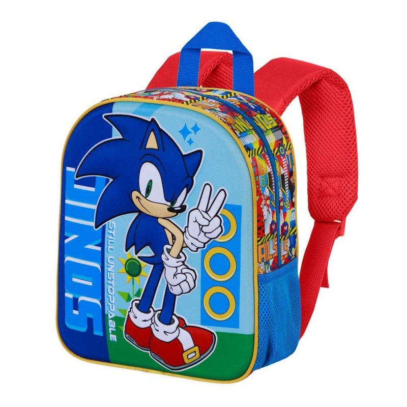 Sonic - The Hedgehog Elite 3D Backpack Unstoppable Blue | 8445118047790