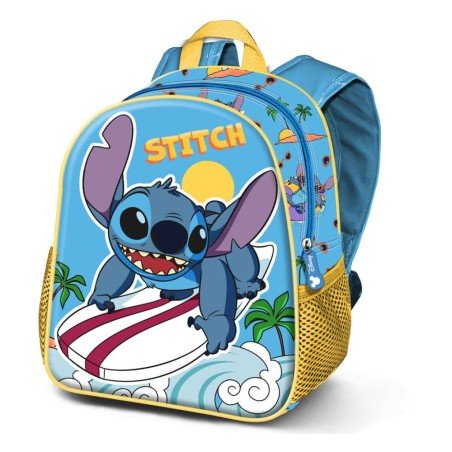Lilo & Stitch 3D Backpack Waves Blue Small | 8445118047820