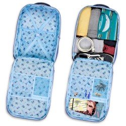 Lilo & Stitch Mercury Travel Backpack Face Blue Large | 8445118077933