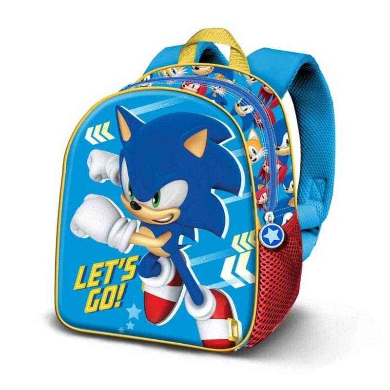 Sonic - The Hedgehog Elite 3D Backpack Go Blue | 8445118081374