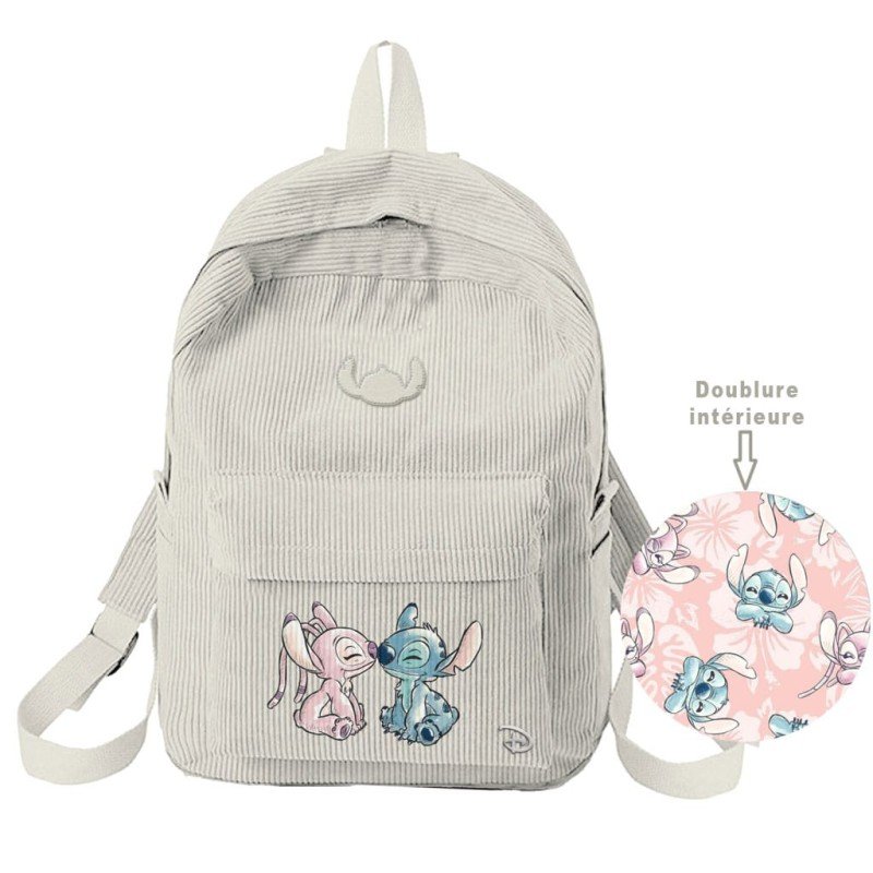 Lilo & Stitch sac à dos Roy Tender Off-White | 8445118081510
