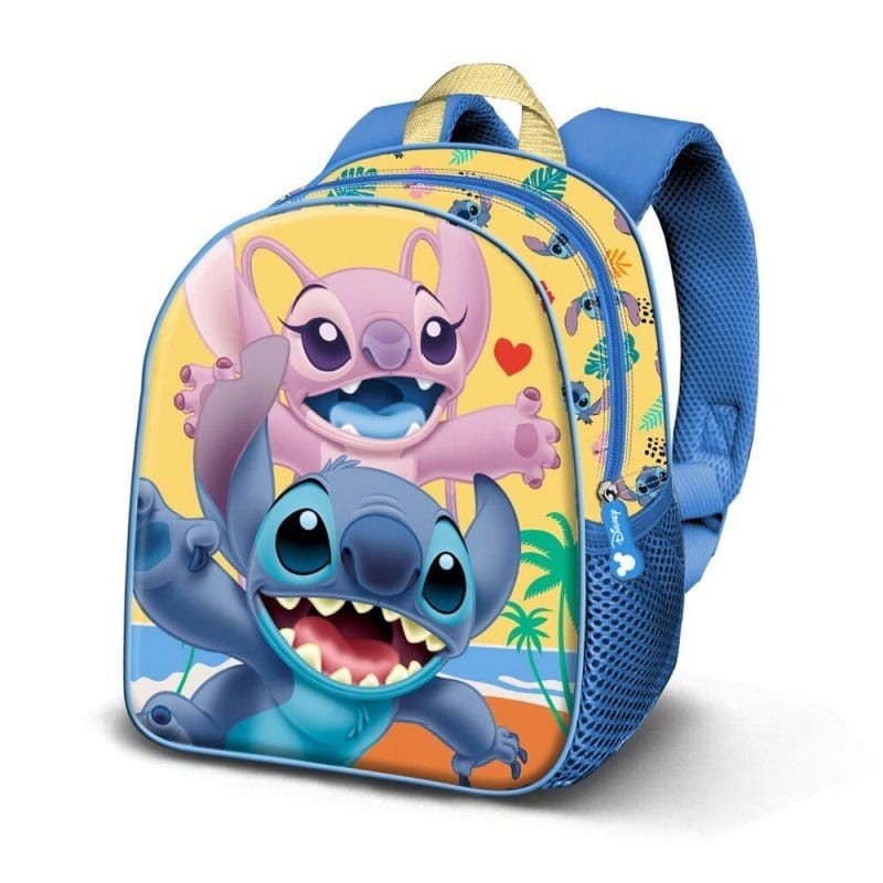 Lilo & Stitch sac à dos Elite 3D Ocean Blue | 8445118081909